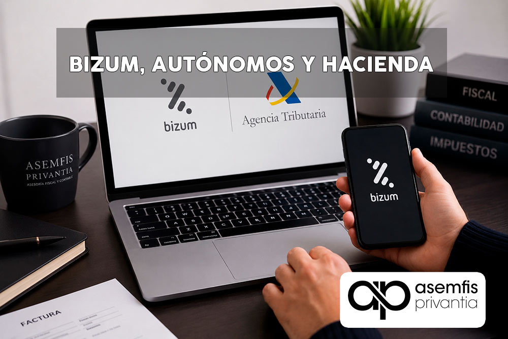Cobros en Bizum para autónomos y hacienda